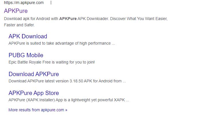 Akpure website offers application which is safe enough to be used as claimed by their website. Also you can learn about the installation process to install the apps. This website also lets you install apps which is not available in google play store, Locked or unavailable in your country pre-register games and install many other apps on Android devices.