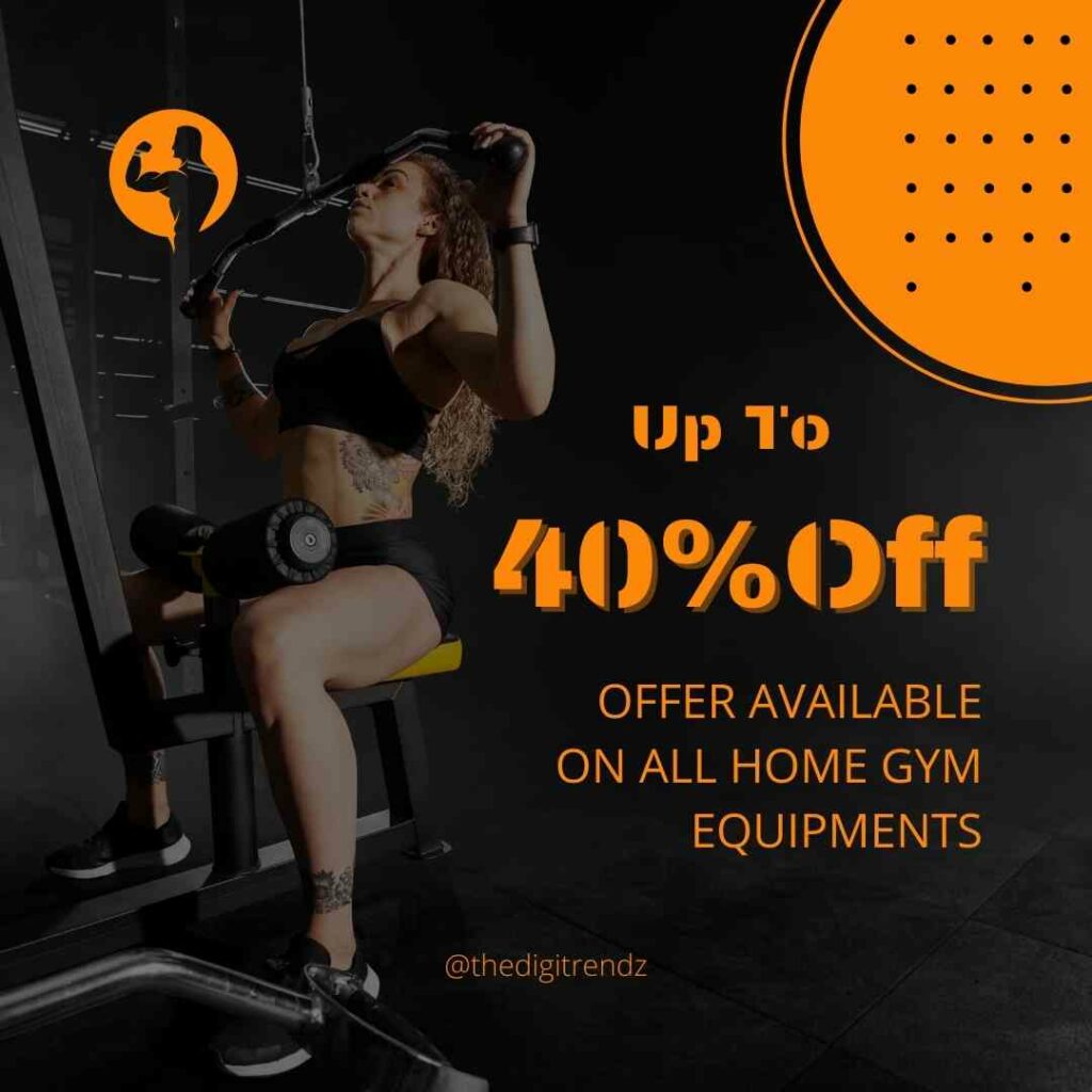 home gym equipments offer on the digitrendz